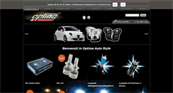 Desktop Screenshot of optimastyle.it